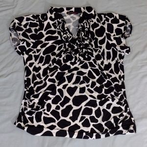 ⭐2 for $15⭐ animal print top